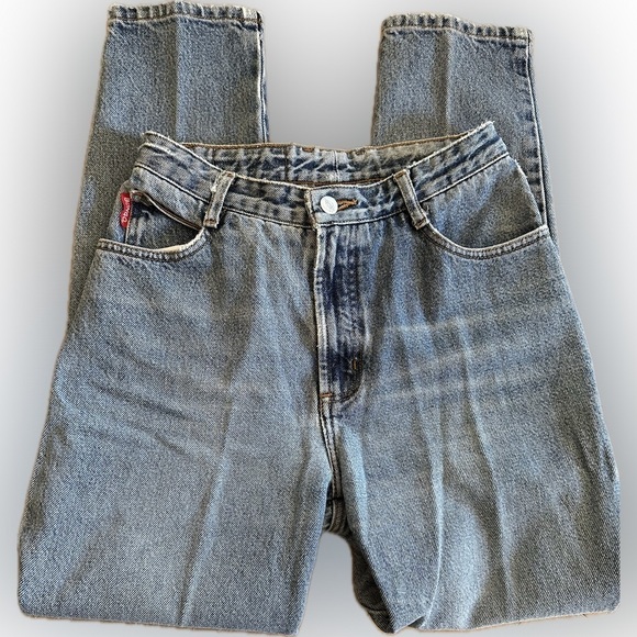 BONGO Denim - Vintage 90’s BONGO Straight Leg Retro Fit Medium Wash Juniors Jeans Size 7